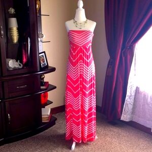 NWOT Design History, misses strapless dress sizeS